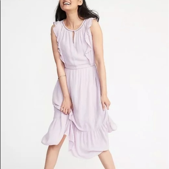 Old Navy Dresses & Skirts - Old Navy Sleeveless Waist Defining Midi Dress XXL